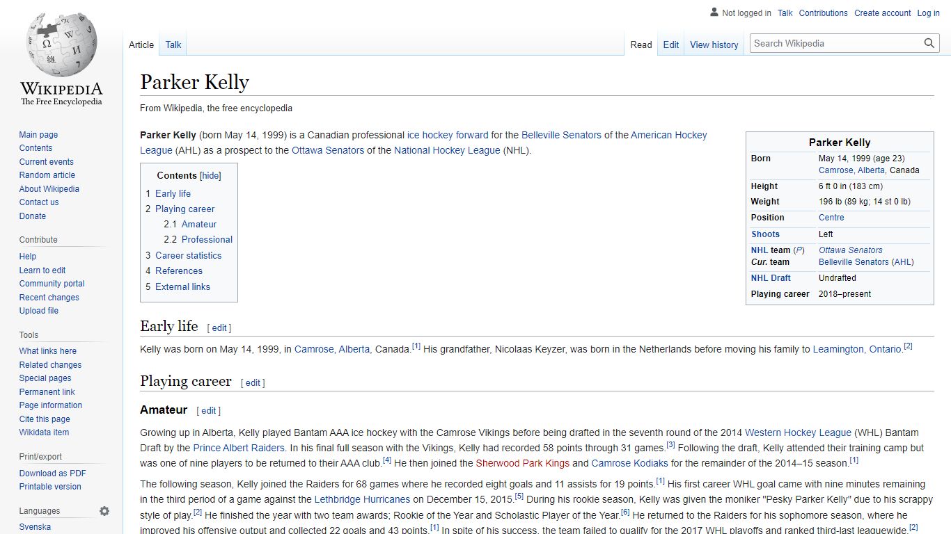 Parker Kelly - Wikipedia